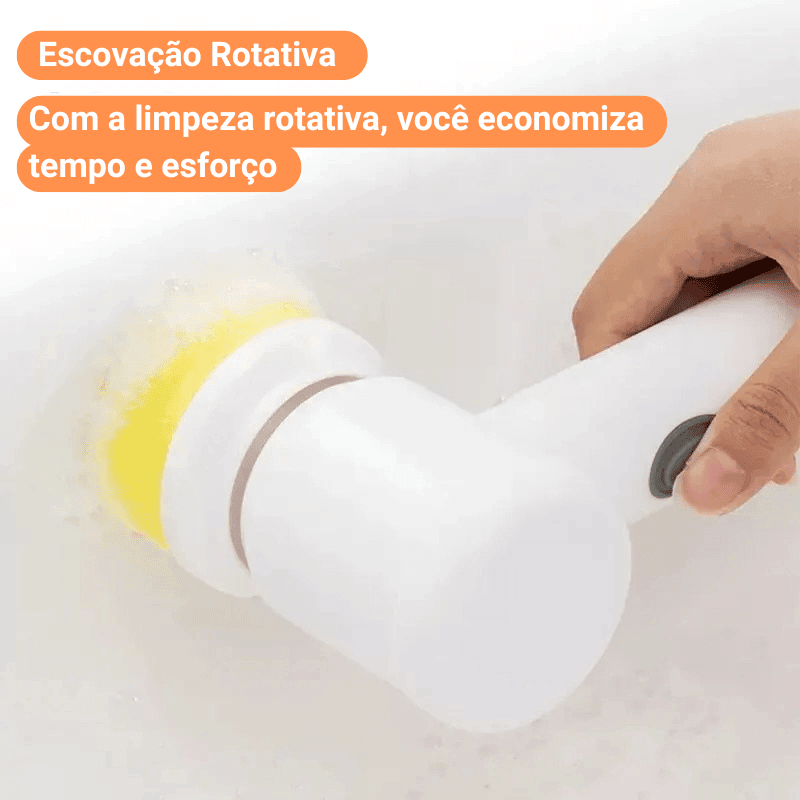 Escova de Limpeza Elétrica - TurboClean - Imperium Marketplace