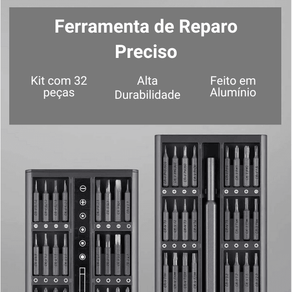 Kit Ferramenta de Reparos - TechTools