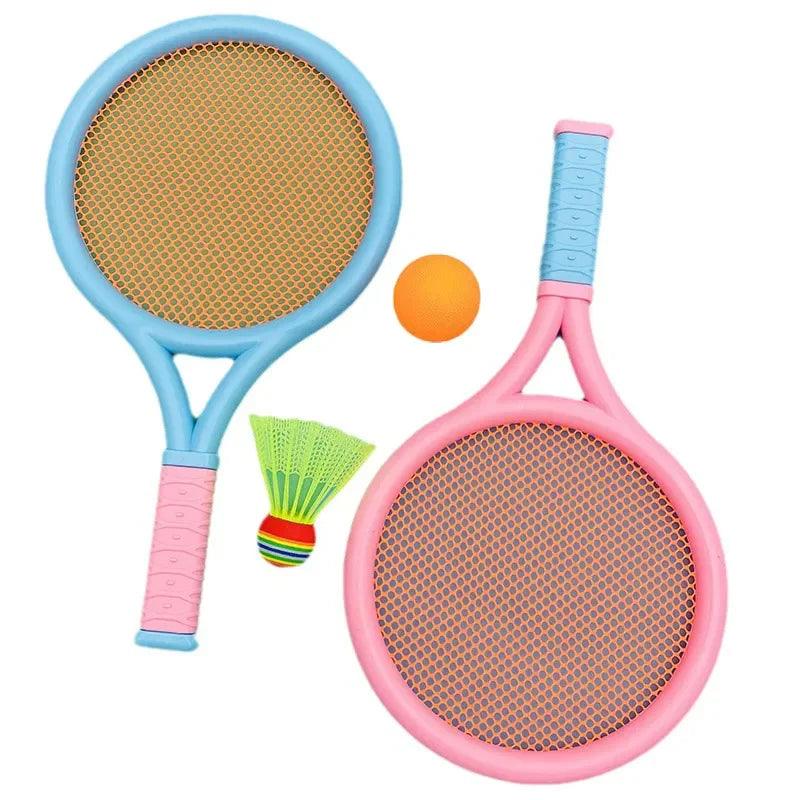 Kit Infantil Raquetes de Badminton - FunnyKids