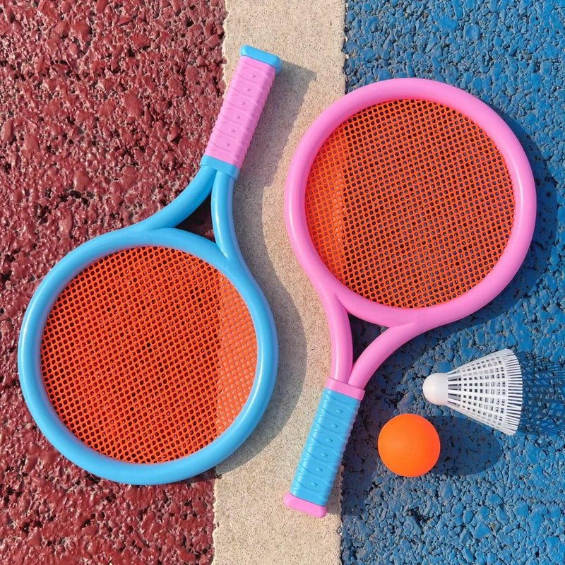 Kit Infantil Raquetes de Badminton - FunnyKids